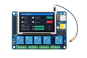 WIFI+TOUCH SCREEN+RELAY BOARD