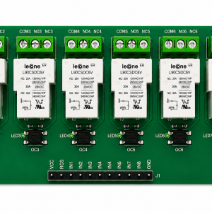 8 Channel 30A T-Shape Relay Cards