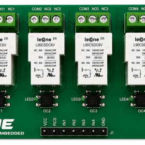 4 Channel 30A T-Shape Relay Cards